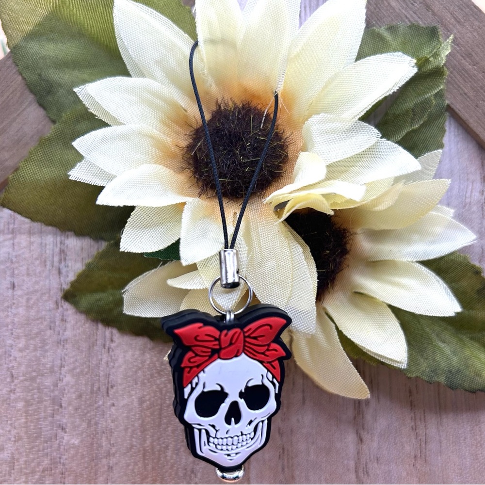 Skull Phone Charm
